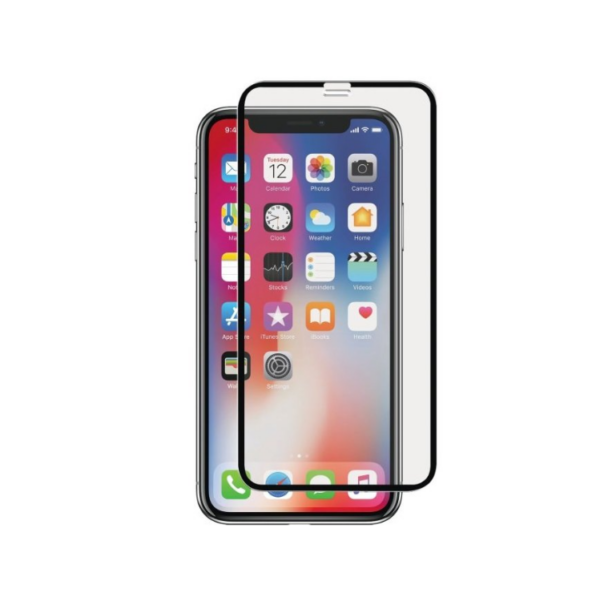 SERO skærmbeskyttelse til iPhone XS max, sort