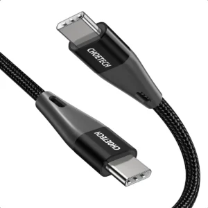 Choetech USB-C - USB-C PD kabel, 60W, 1,2 m, sort - perfekt til hurtig opladning