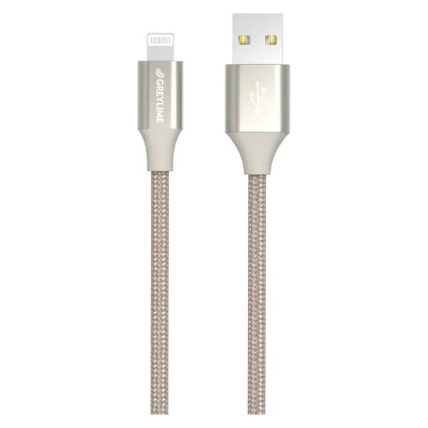 GreyLime USB - lightning kabel, beige, 1 m