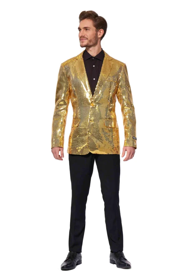 Suitmeister - Sequins Gold Blazer EU54