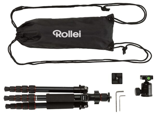 Rollei Compact Traveler No. 1, carbon sort, tripod kamerastativ