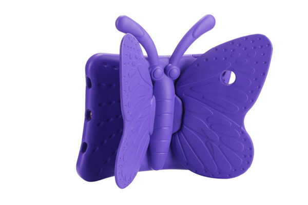 Butterfly cover til iPad 5/6 (9.7") (2017/2018) + iPad Air/Air 2, Lilla