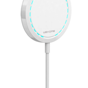 SERO Trådløs magnetisk lader m. lys 15W, Magsafe kompatibel, hvid