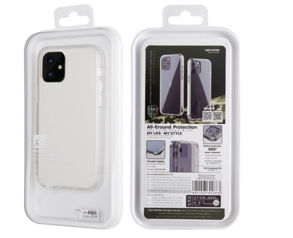 SERO iPhone cover, vandafvisende, iPhone 12/12 Pro (6.1"), transparent