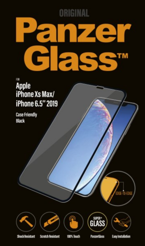 PanzerGlass iPhone Xs Max/XI Max - Sort (Case Friendly)