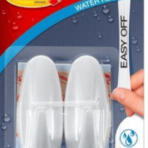 3M Command Mellemstore Designerkroge til Vådrum, 2 stk