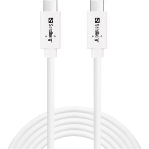 Sandberg USB-C>C kabel USB 3.1 G2 100W, 2M
