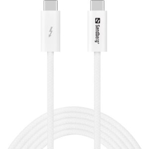 Sandberg USB-C>C kabel USB4 240W+40Gbps, 2M