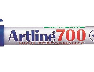 Artline Marker 700 Permanent 0.7 Blå, 12 stk