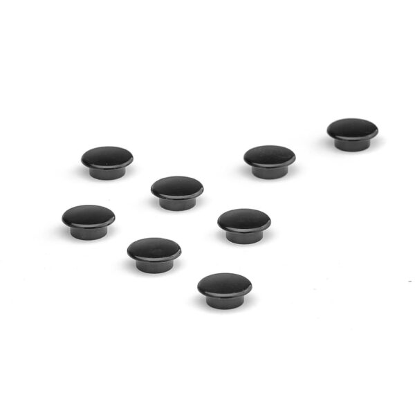 Büngers Magneter, 25 mm, Sort 7 stk