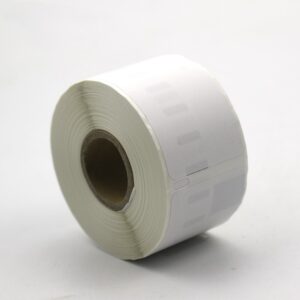 Dymo LW paper label, Kompatibel, 36 mm x 89 mm, 260 stk, Sort på hvid