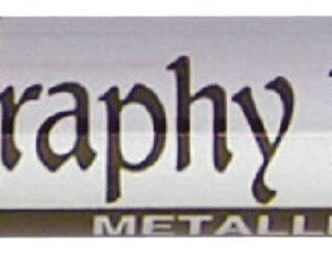 Artline 993 Metallic Calligraphy Sølv, 12 stk