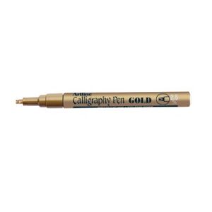 Artline 993 Metallic Calligraphy Guld, 12 stk
