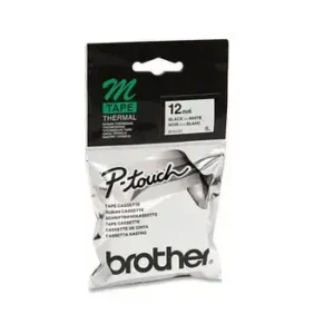 Brother M-K231 tape 12 mm black / white