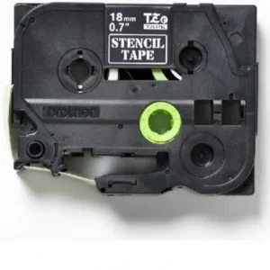 Brother 18 mm x 3 m stencil / elektrolyse tape sort