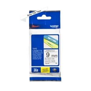Brother TZe tape 9 mm x 8 m black / white
