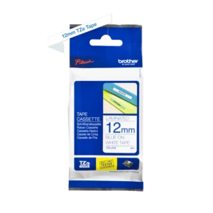 Brother TZe tape 12 mm x 8 m blue / white