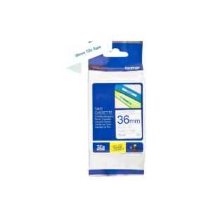 Brother TZe tape 36 mm x 8 m blue / white