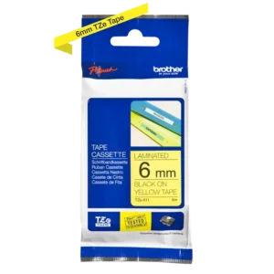 Brother TZe tape 6 mm x 8 m black / yellow