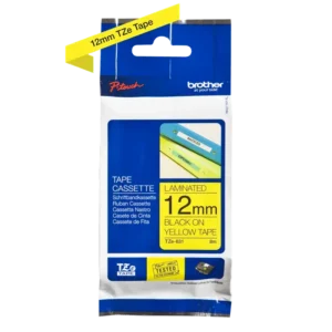 Brother TZe tape 12 mm x 8 m black / yellow