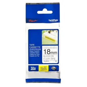 Brother TZeS tape 18 mm x 8 m strong black / clear