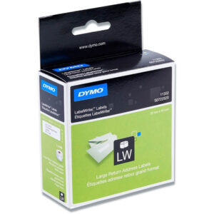 Dymo Labeletiketter, Returadresse 25 mm x 54 mm Hvid (500) 11352