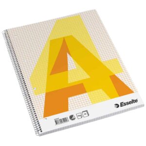Esselte Kollegieblok 4H A4 kvadreret 70 ark 70 g (10 stk)