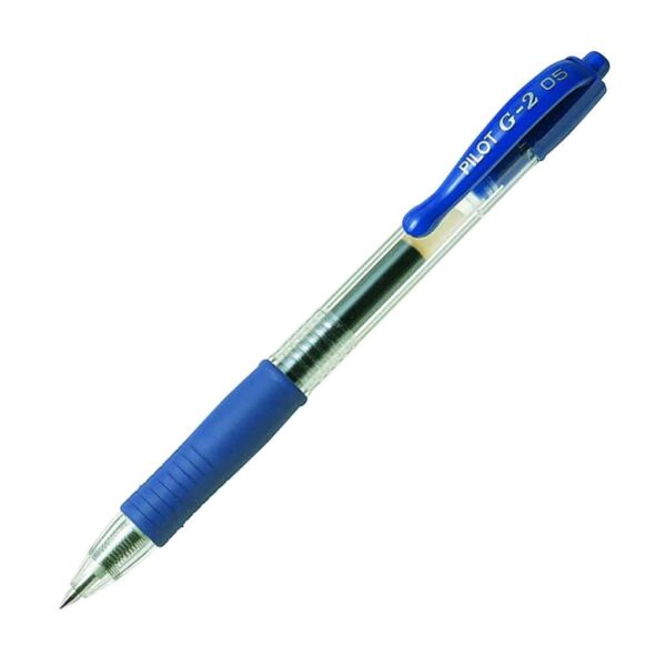 Pilot Gelpen m/klik G-2 0,5 Blå - 12 stk
