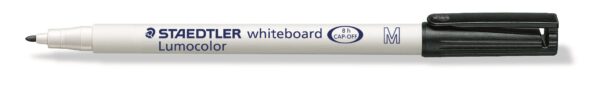 Staedtler WB Marker Lumocolor, 1 mm, sort, 10 stk