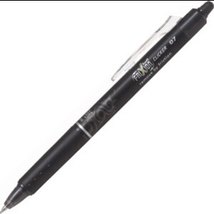 Pilot Frixion Fineliner 1,3mm, Udviskbar Kuglepen, Sort