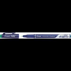 Pilot Frixion Fineliner 1,3 Udviskbar Kuglepen, 12 stk, Grøn