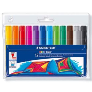 Staedtler Noris Club jumbo tusser, 12 stk