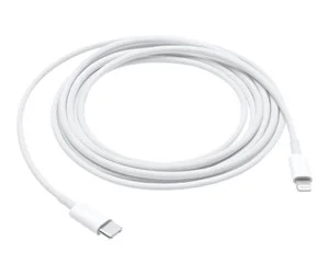 Apple Lightning til USB-C kabel (2m), Hvid (MD819ZM/A), Original