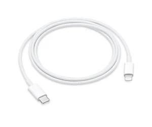 Apple Lightning til USB-C Kabel (1m), Hvid (MM0A3ZM/A), Original
