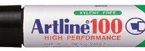 Artline Marker 100 12.0 Sort, 6 stk