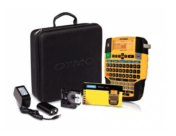 Rhino 4200 Pro Label Printer, Kuffertsæt