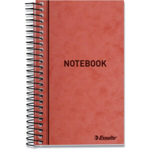 Esselte spiral notesblok 127 x 76 mm linieret 50 ark (10 stk)