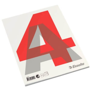 Esselte Blok std toplimet u/H A4 ulin 100 ark 60 g (10 stk)