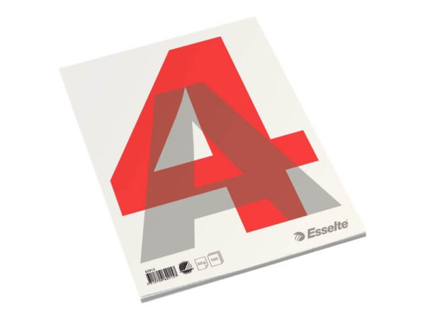 Esselte Blok std toplimet u/H A4 ulin 100 ark 60 g (10 stk)