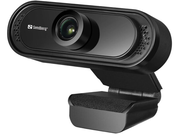 Sandberg USB Webcam 1080P Saver, Sort