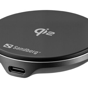 Sandberg Magnetisk Trådløs oplader Qi2, 15W
