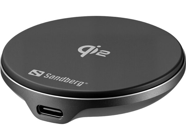 Sandberg Magnetisk Trådløs oplader Qi2, 15W