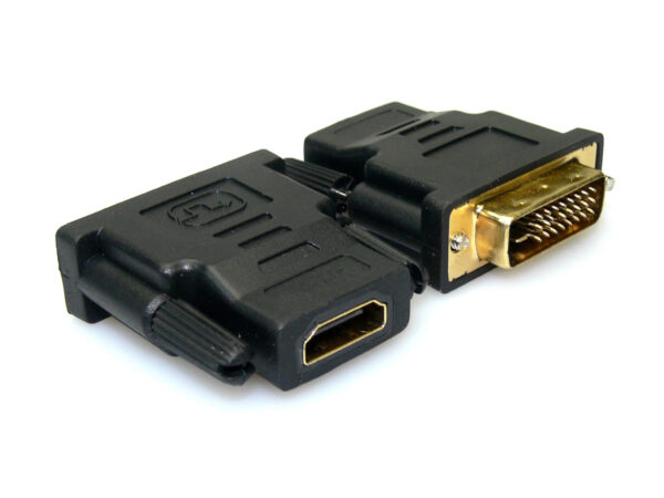 Sandberg DVI-M to HDMI-F Adapter, Sort