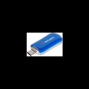 Verbatim Plectra USB-C Flash Drive Blå, 64GB