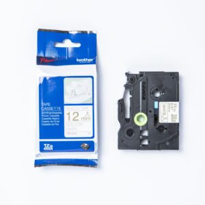 Brother TZe-R234 printer guld på hvidt højglans satinbånd, 12 mm