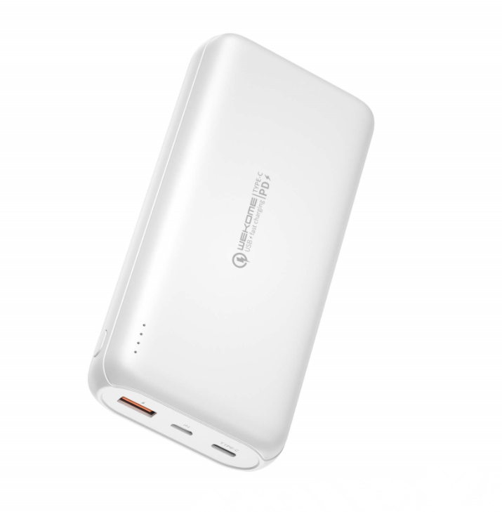 Gifon Powerbank - 20000mAh, PD + QC 3.0 18W, hvid