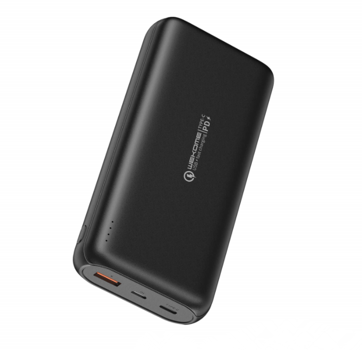 Gifon Powerbank - 20000mAh, PD + QC 3.0 18W, sort
