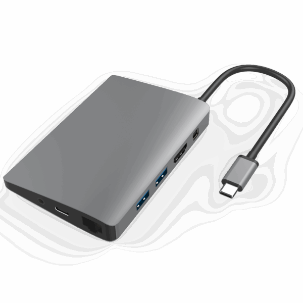 USB-C pro Multi adapter 9-i-1