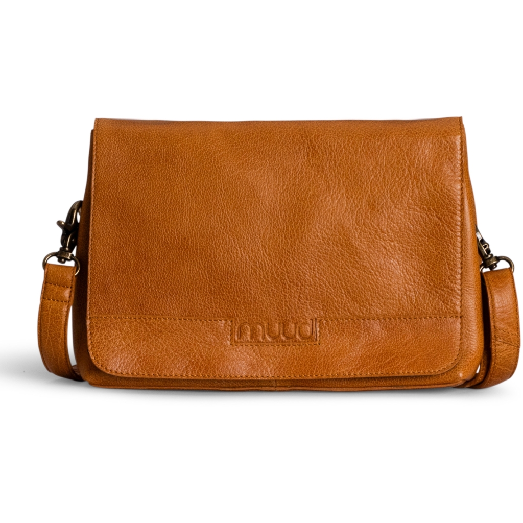 Muud Fee Crossbody - Læder, Whisky