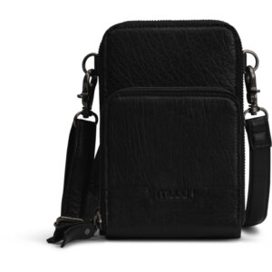 Muud Dafna Crossbody Taske - Læder, Sort